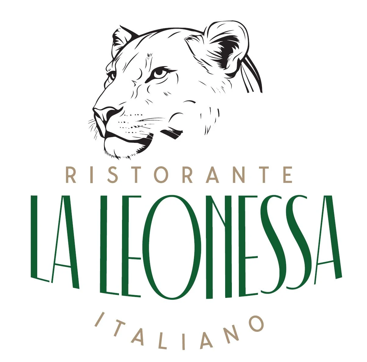 Ristorante La Leonessa Italiano – Löwenlogo